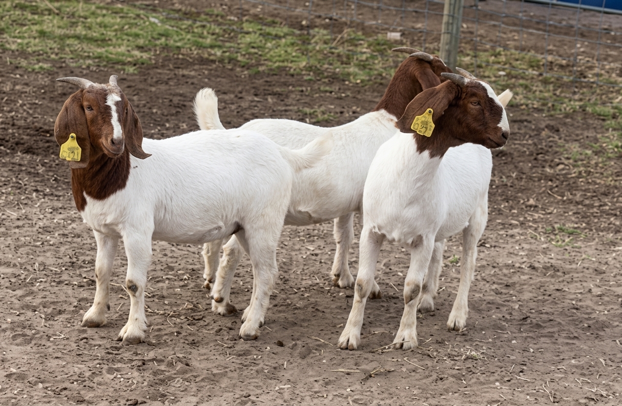 Detalle de musculatura Boer